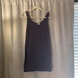 Purple tank dress
